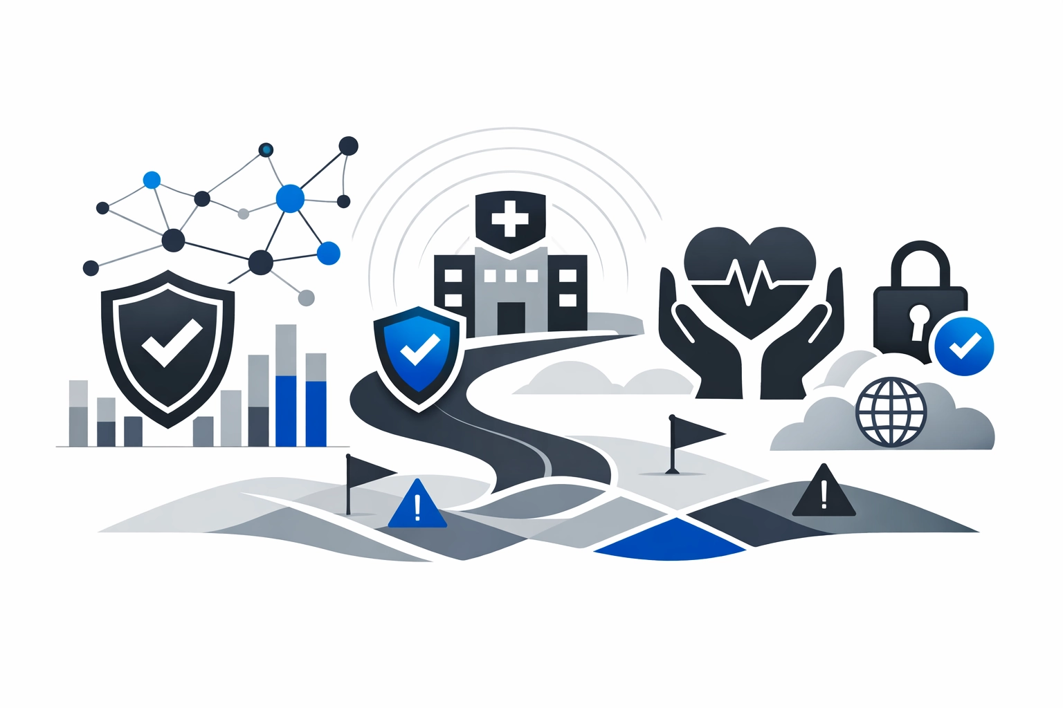 A Governance-First Framework for Healthcare Domain Portfolios: From Risk Maps to Patient Trust