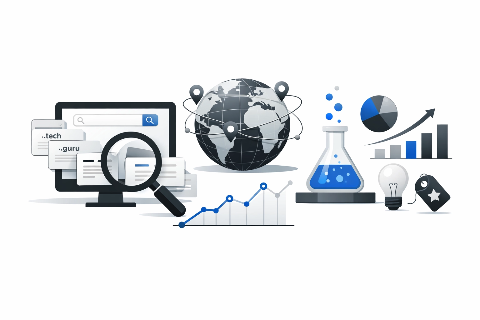 Domain Labs: Using Niche TLD Inventories to Test Naming, Branding, and SEO