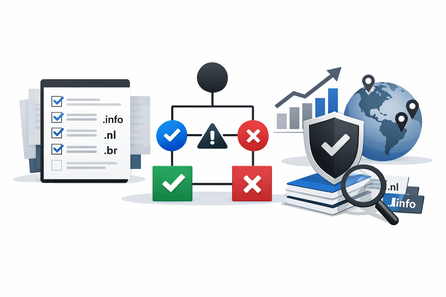 From Lists to Decisions: Safe Practices for Bulk Domain Lists (.info, .nl, .br) in Brand Strategy
