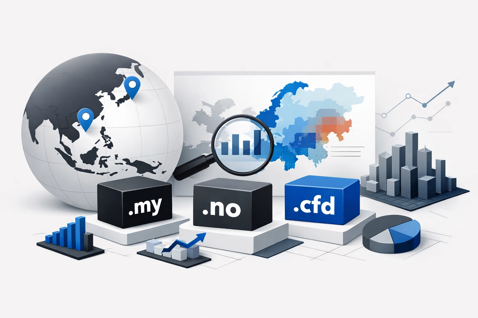 Mapping Local Markets with Niche TLD Inventories: A Practical Framework for .my, .no, and .cfd Domains