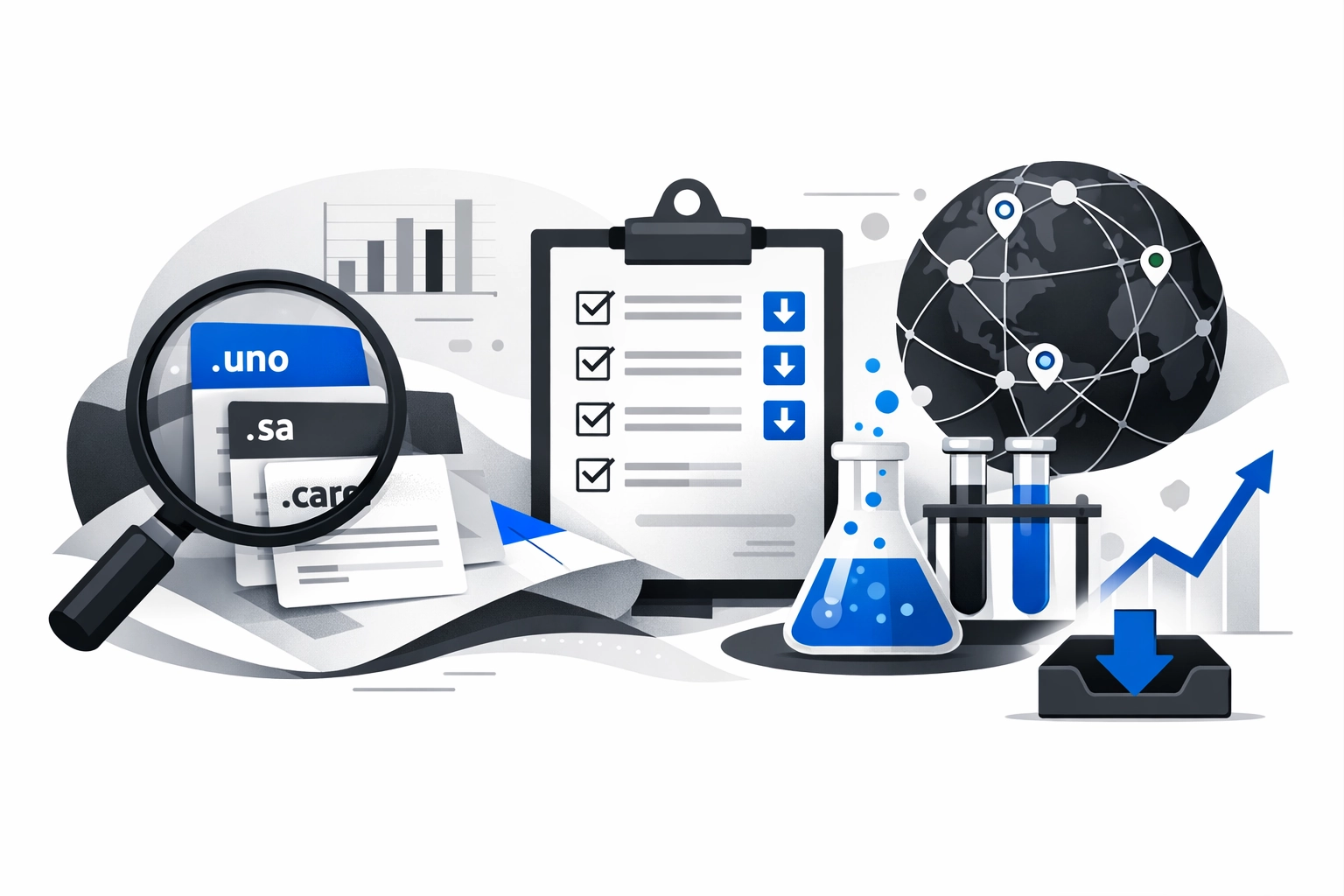 Niche-TLD Inventories as a Naming Lab: Stress-Testing Brand Localization with Downloadable Lists (.uno, .sa, .care)