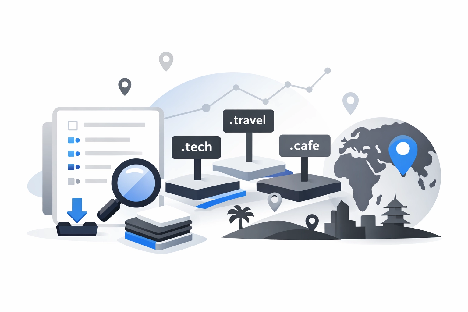 Niche TLD Inventories as Brand Signals: A Practical Guide to Using Downloadable Lists for Naming and Localization
