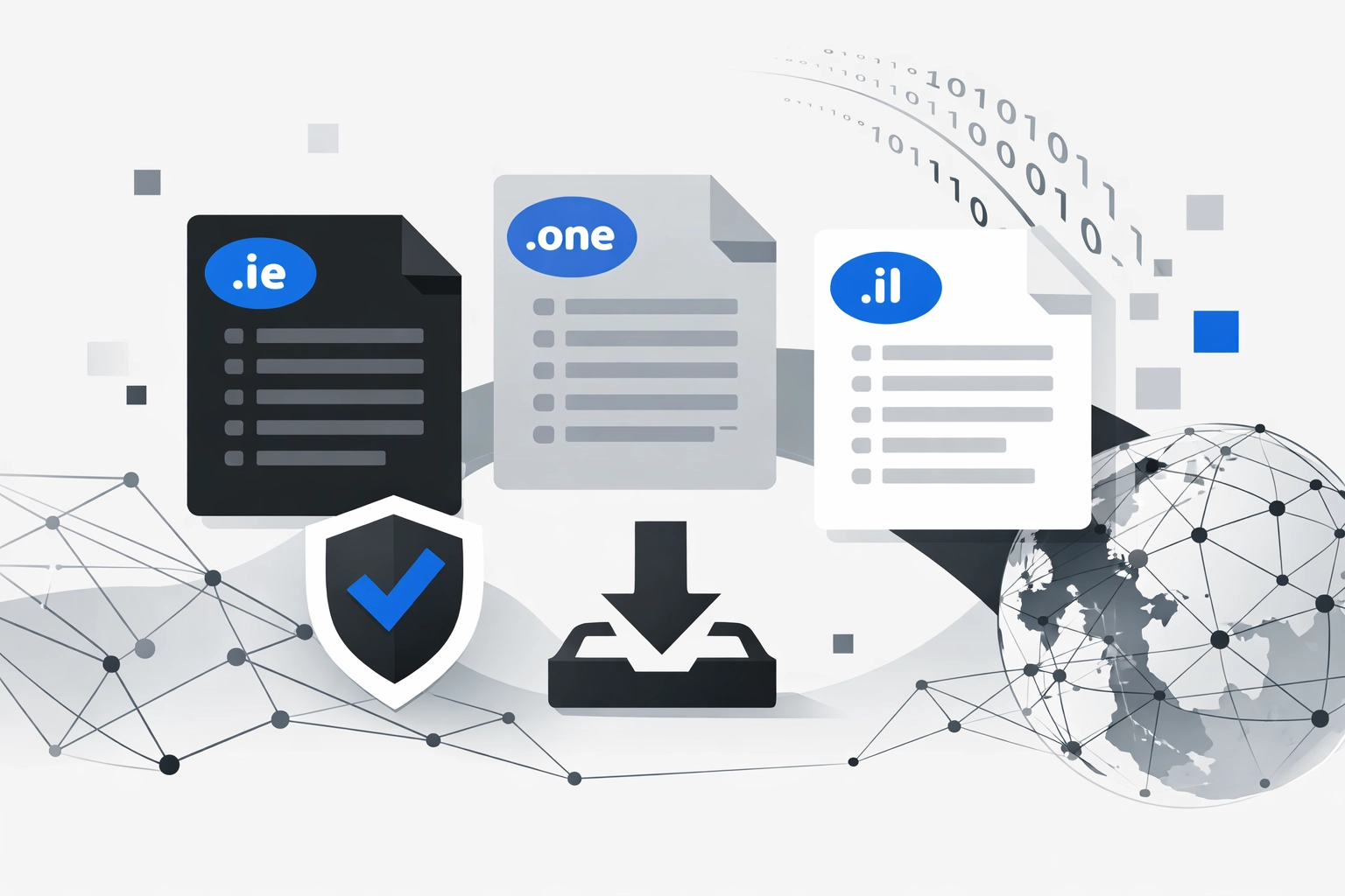 Provenance-Driven Playbook for Niche-TLD Domain Inventories: Safely Downloading .ie, .one, and .il Lists