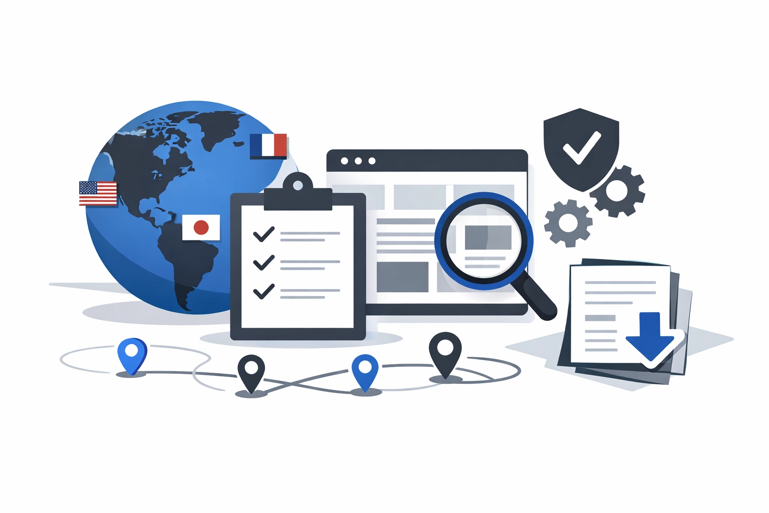 Quality, Compliance, and Context: Evaluating Downloadable Country Website Lists for Brand Localization